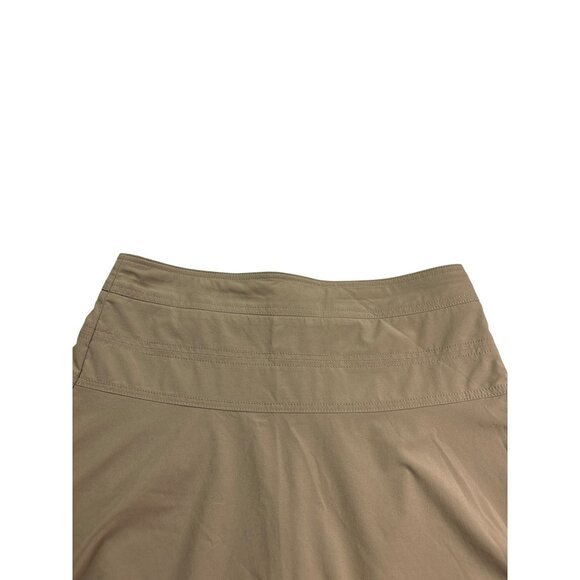 Athleta All Day Skort Tan Khaki A-Line Size 10 - Picture 2 of 7